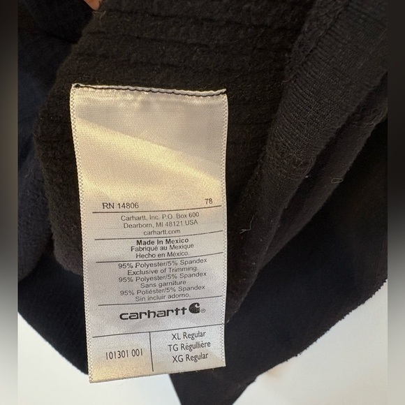 Carhartt force men’s 1/4 zip , size : XL - Picture 8 of 9